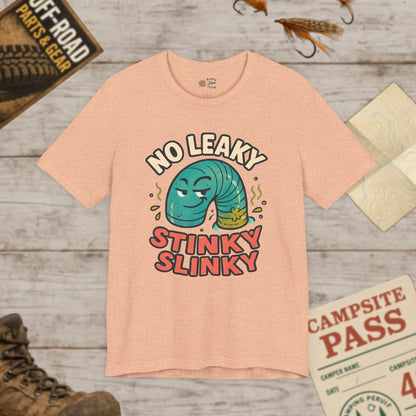 Stinky Slinky T-Shirt  Funny Retro Slinky Graphic Tee