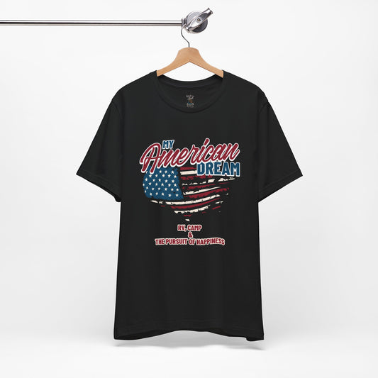 RV Life Unisex Tee - My American Dream Bella+Canvas 3001