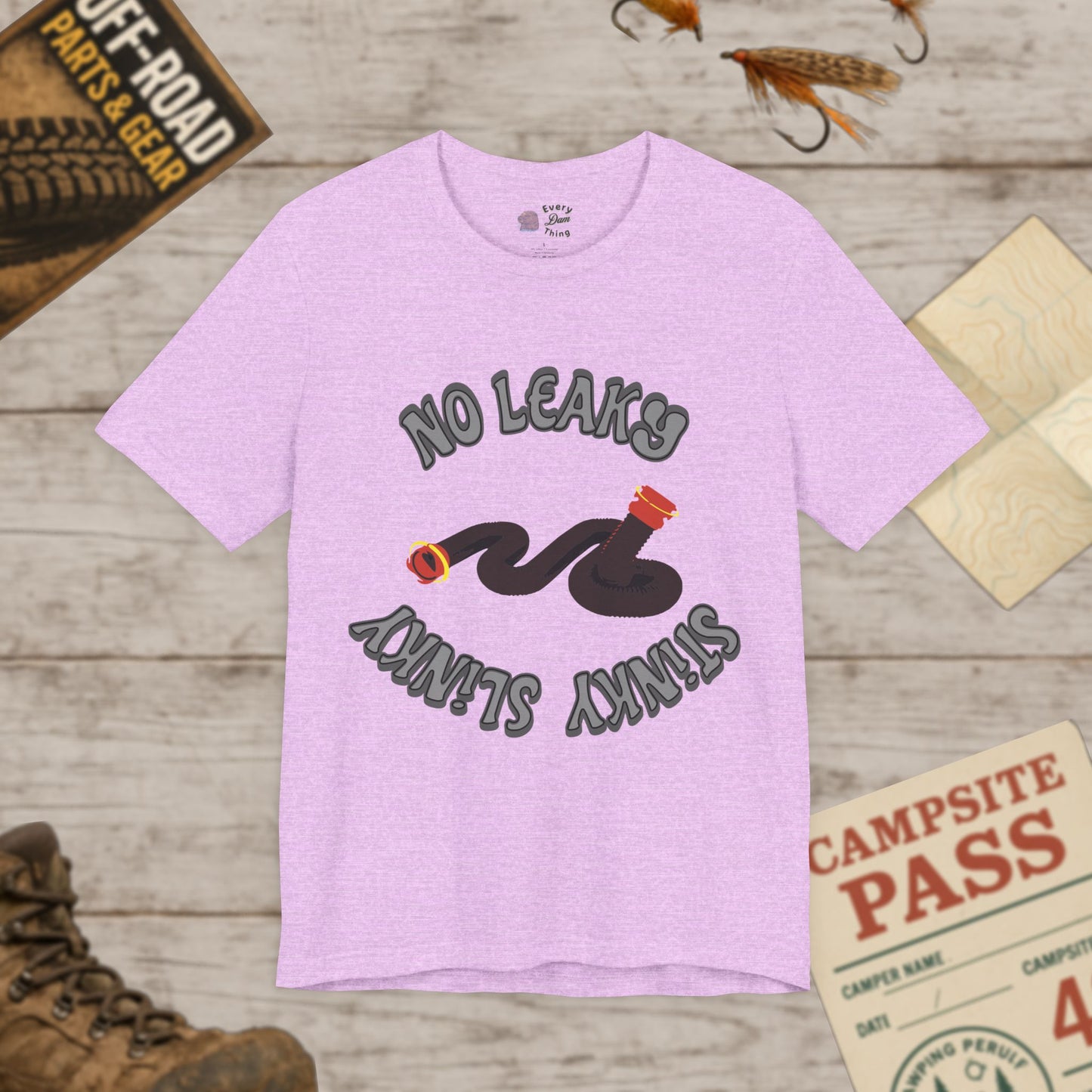 No Leaky Stinky Slinky Short Sleeve Tee