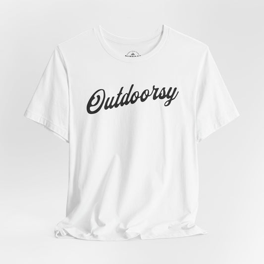 Outdoorsy Script T-Shirt