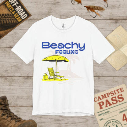 Beachy Feeling Unisex Jersey Tee, Summer T-Shirt Bella+Canvas 3001