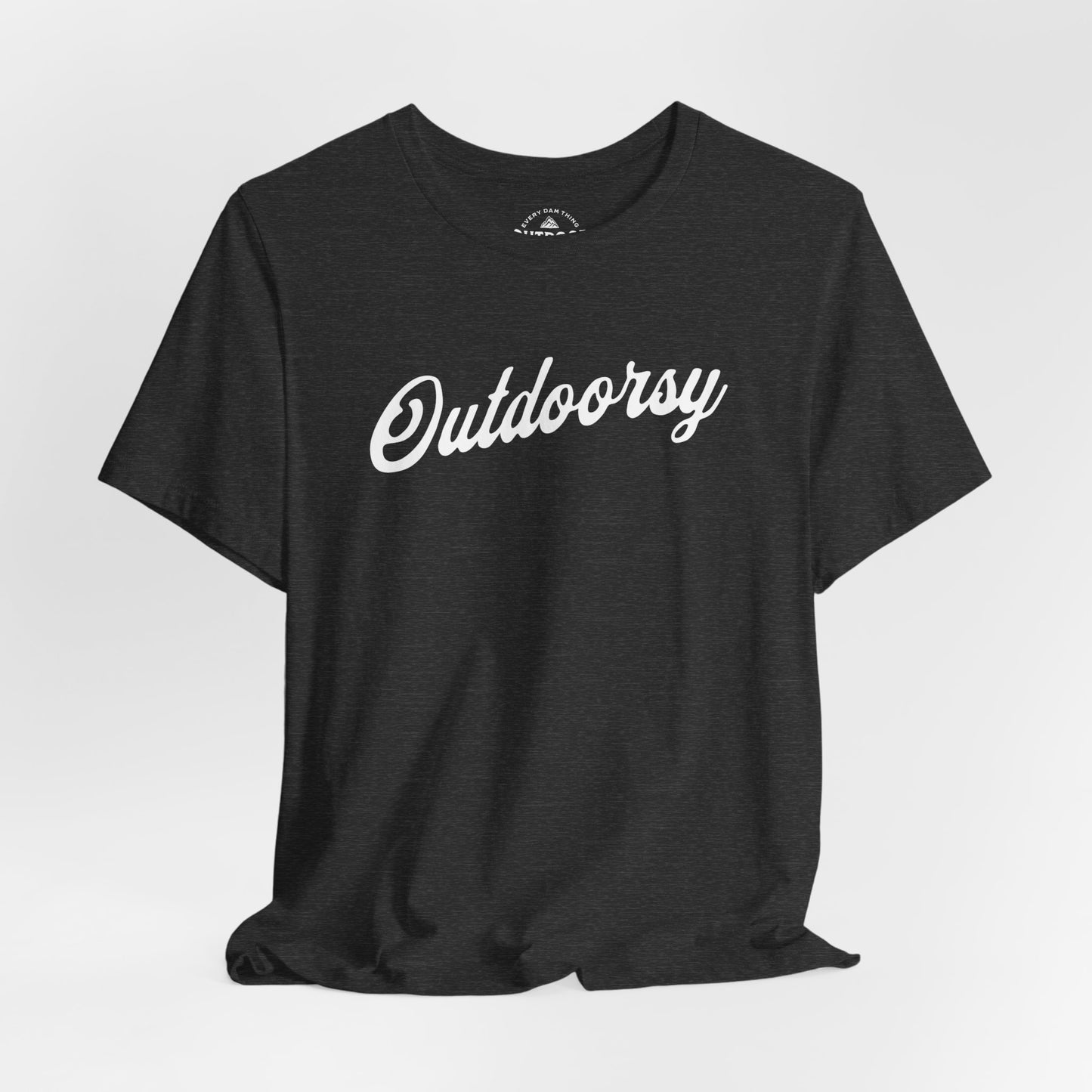 Outdoorsy Script T‑Shirt