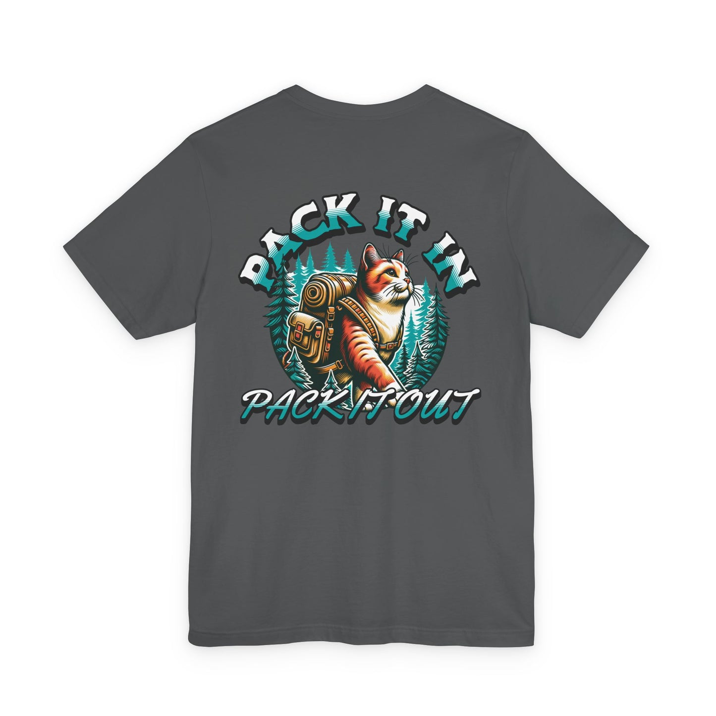 Cat Pack It In' Graphic T-Shirt