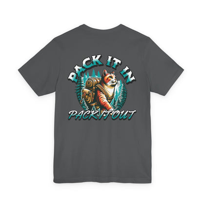 Cat Pack It In' Graphic T-Shirt