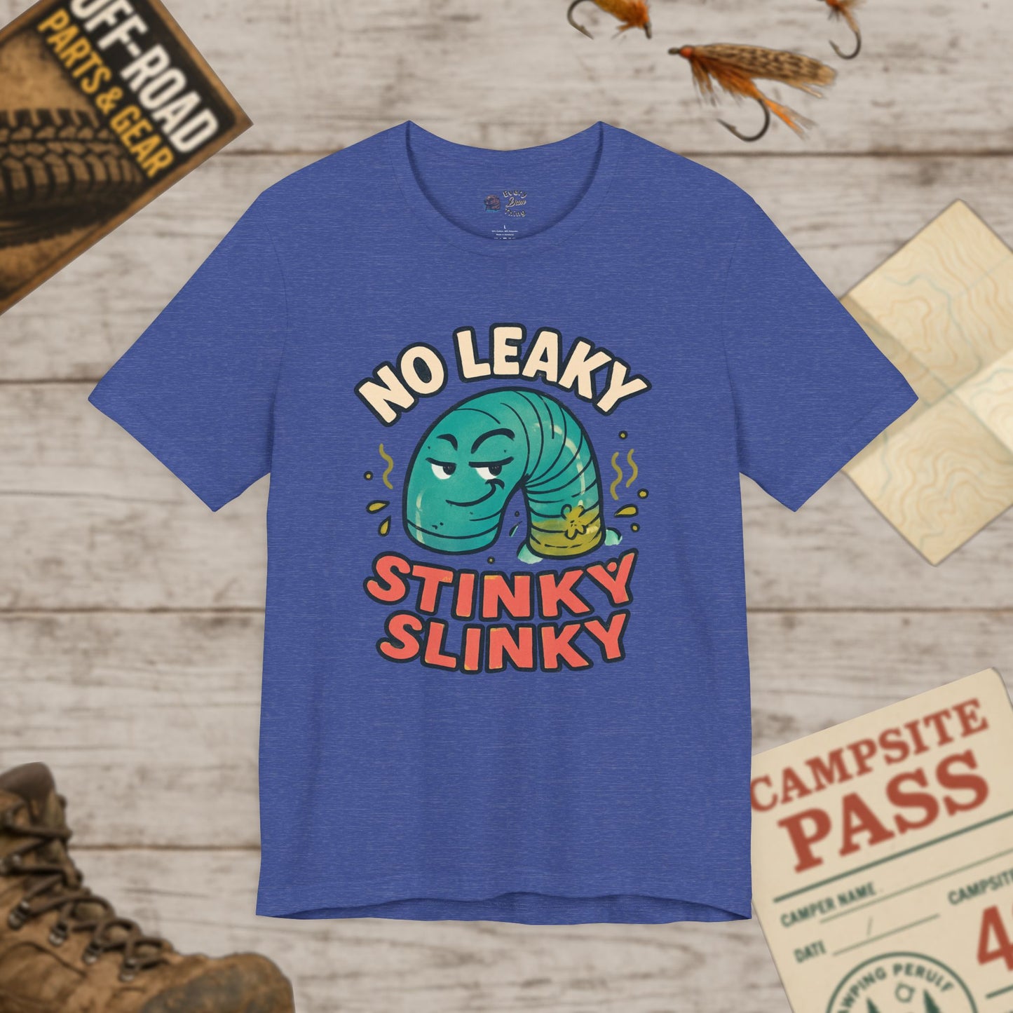 Stinky Slinky T-Shirt  Funny Retro Slinky Graphic Tee