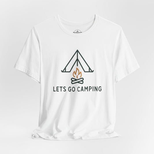 Lets Go Camping Graphic T-Shirt