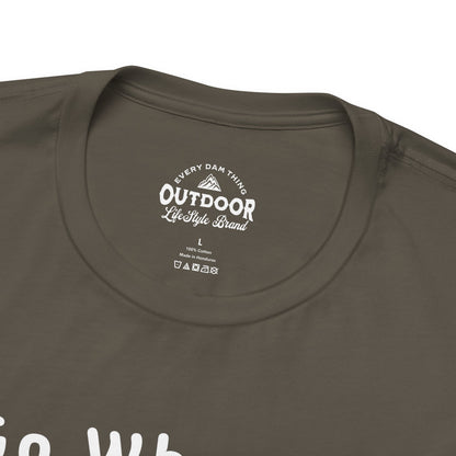 I Go Where I'm Towed RV T‑Shirt
