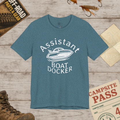 Assistant Boat Docker T‑Shirt Boating Crew Tee