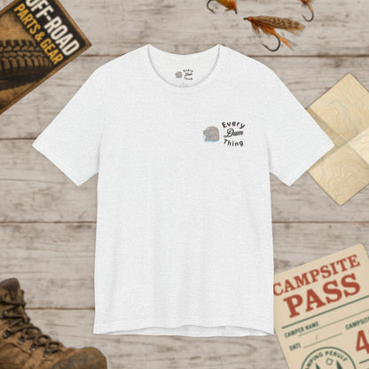 Off-road Tee | No Bad Days Graphic Front & Back Print Shirt Bella+Canvas 3001