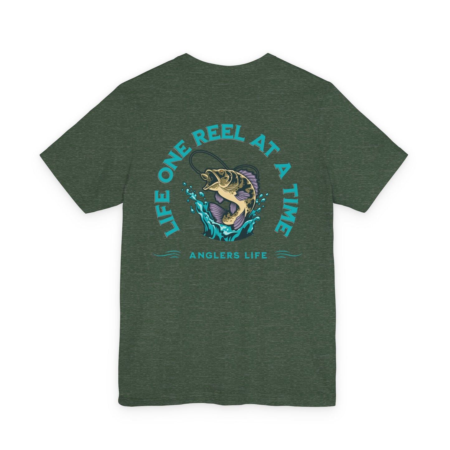 One Reel at a Time Front /Back Print T-Shirt