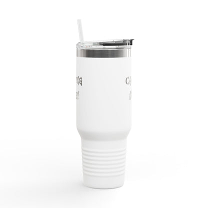 Camping Wifey Insulated Travel Mug 40oz