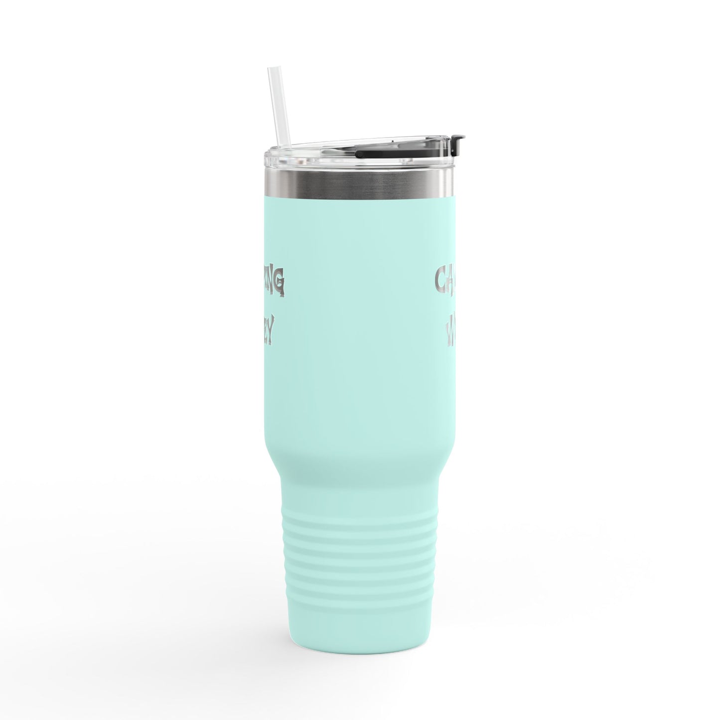 Camping Wifey Insulated Travel Mug 40oz