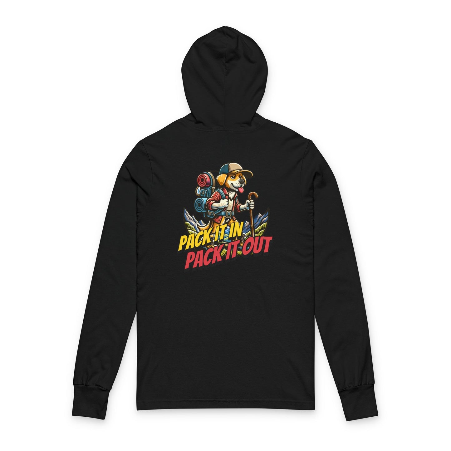 Pack It In Dog Front/Back Print Unisex Hoodie