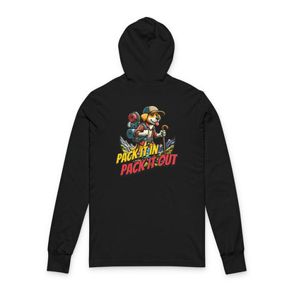 Pack It In Dog Front/Back Print Unisex Hoodie