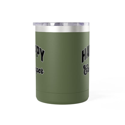 Happy Camper Coffee Mug Tumbler 15oz Travel Mug for Adventure Lovers