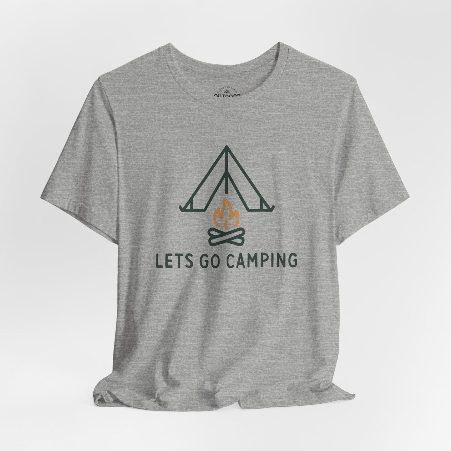Lets Go Camping Graphic T-Shirt
