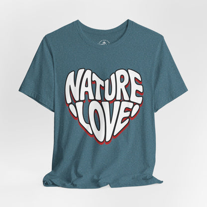 Nature Love Unisex Tee Heart T-Shirt