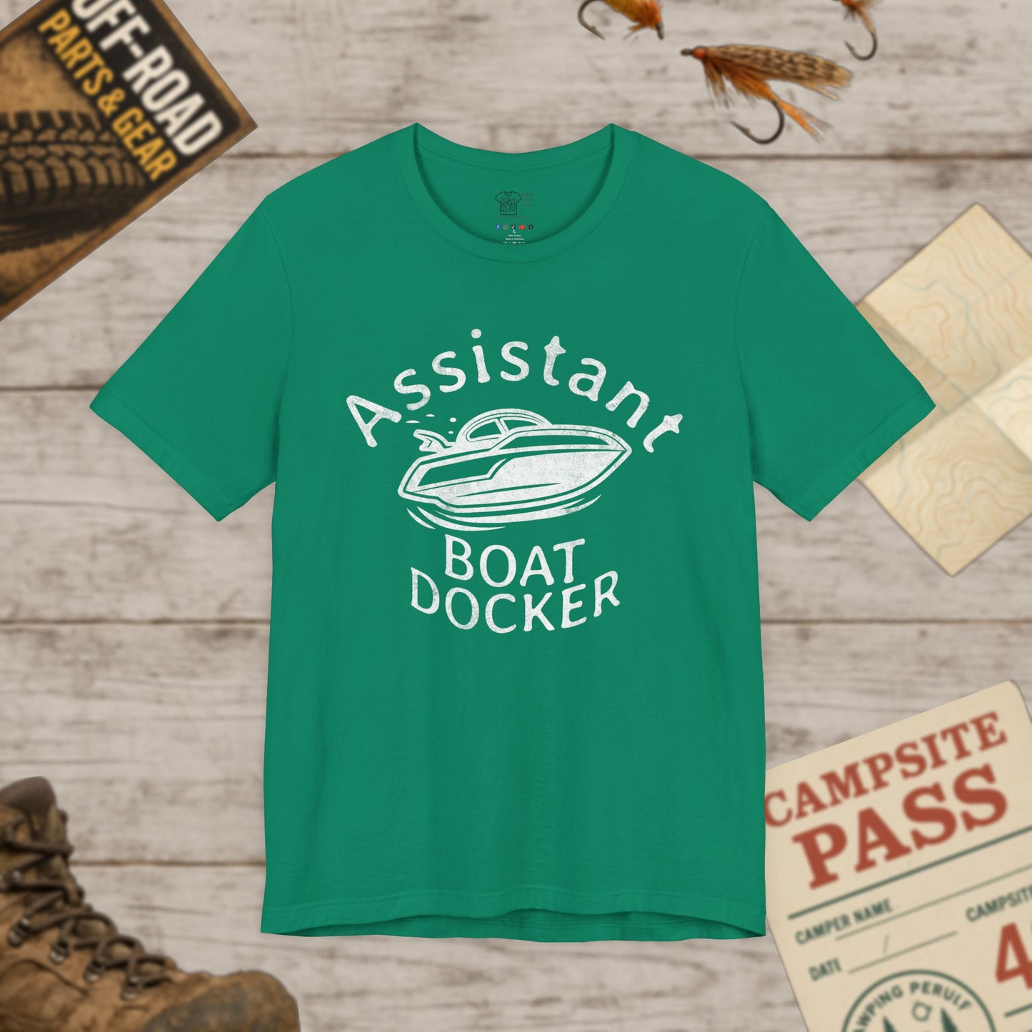Assistant Boat Docker T‑Shirt Boating Crew Tee