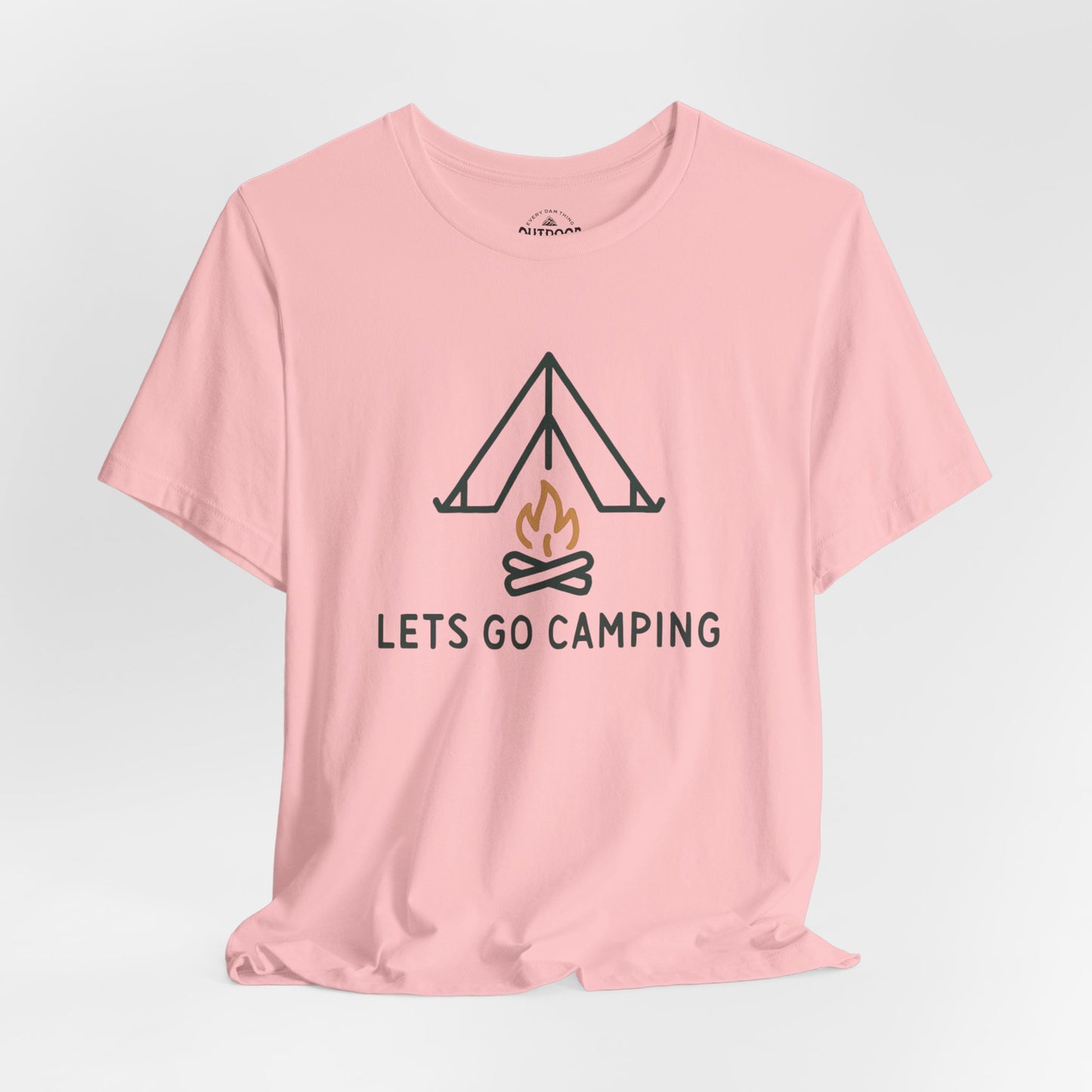 Lets Go Camping Graphic T-Shirt