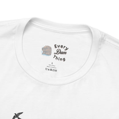 Hiker Mountain Scenic Tee Backpacking Adventure T-Shirt Bella Canvas 3001