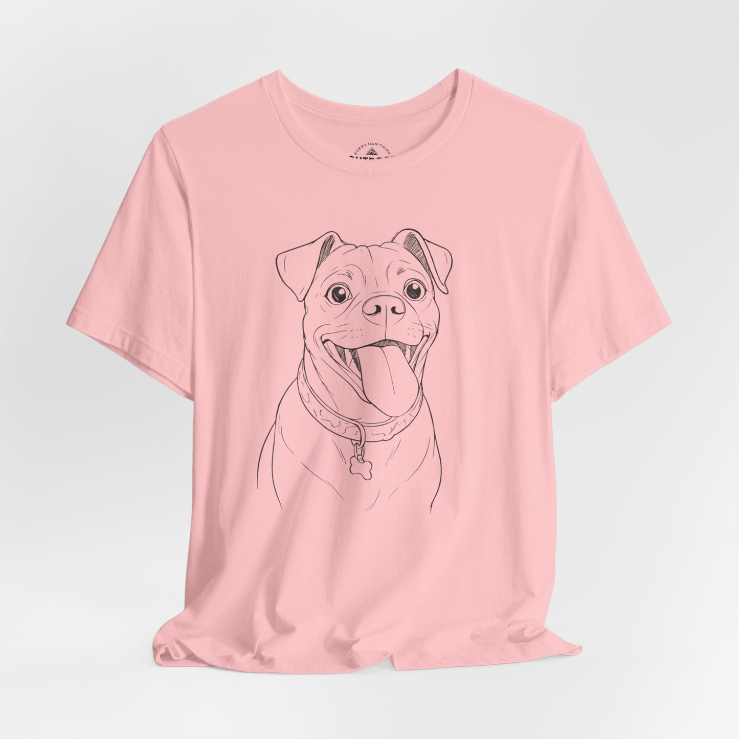 Bailey Happy Pup Sketch T‑Shirt