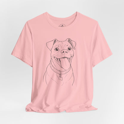 Bailey Happy Pup Sketch T‑Shirt