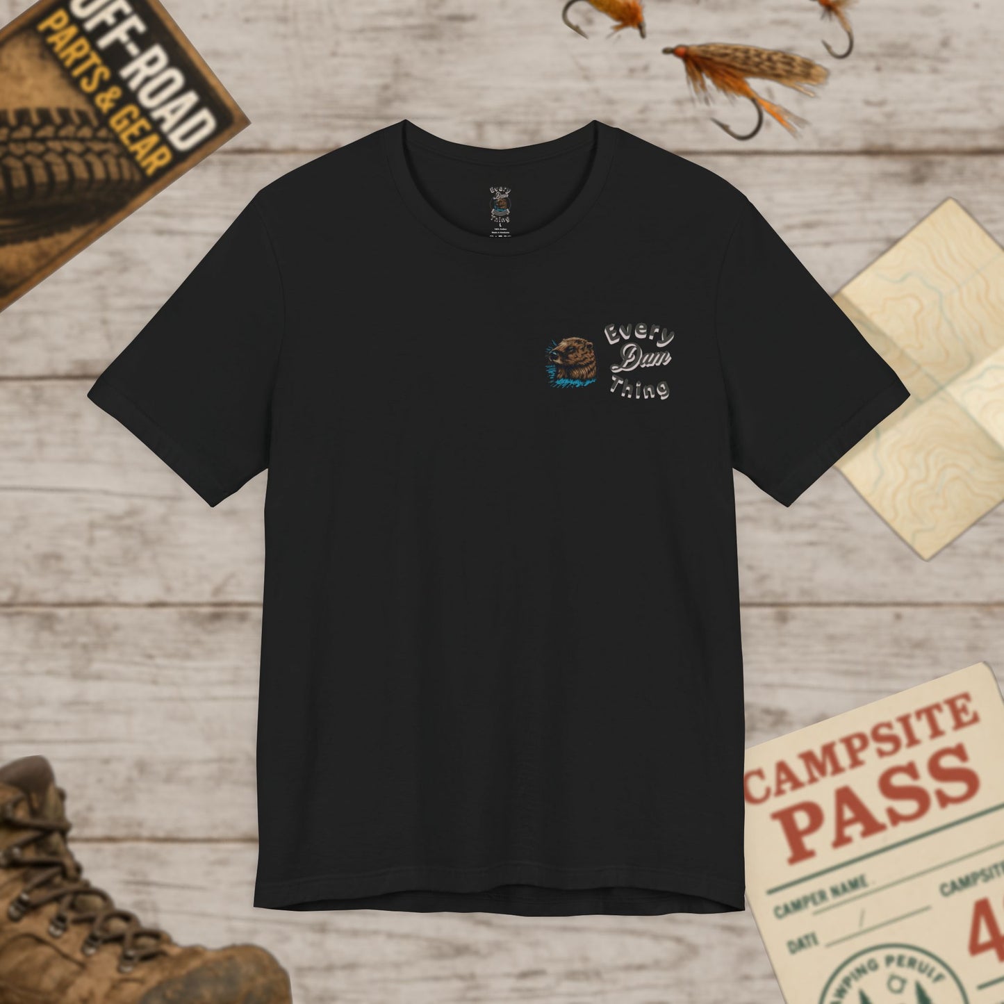 Unisex Jersey Tee, Magical T-Shirt Front & Back Print Bella+Canvas 3001