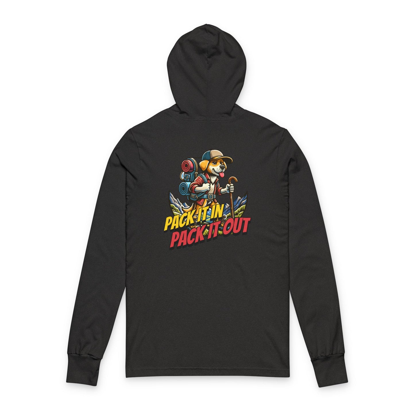Pack It In Dog Front/Back Print Unisex Hoodie