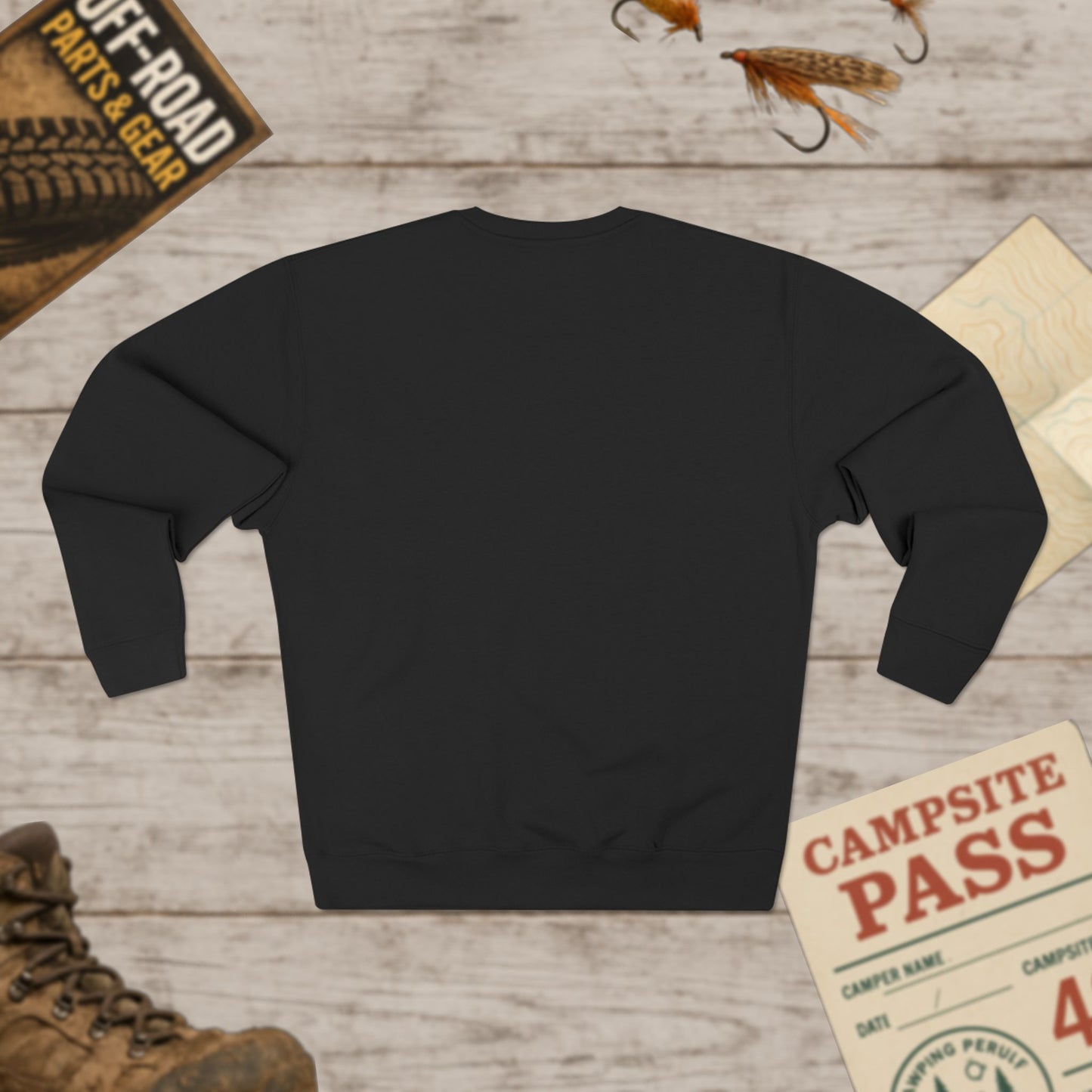 Unisex RV Life American Dream Sweatshirt Lane Seven LS14004