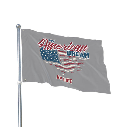 American Dream RV Life Double Sided Flag