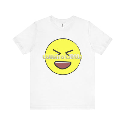 Laugh a Little Emoji Tee By Chace Bella Canvas