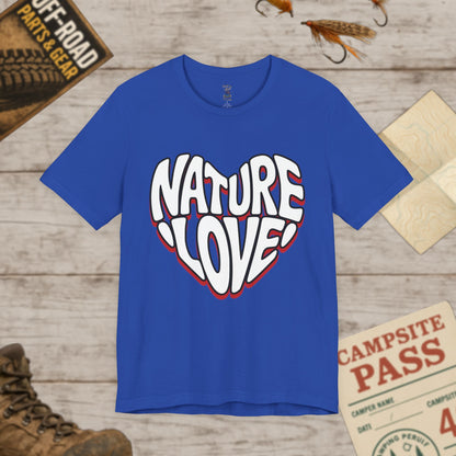 Nature Love Unisex Tee Bella Canvas 3001