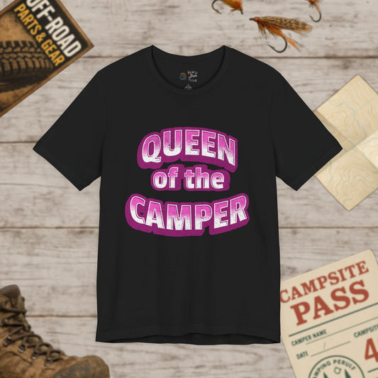 Queen of the Camper Unisex Jersey Tee Bella Canvas 3001