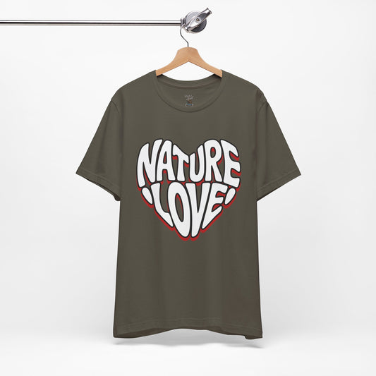 Nature Love Unisex Tee Bella Canvas 3001