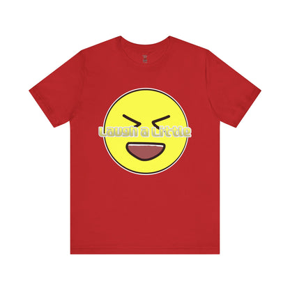 Laugh a Little Emoji Tee By Chace Bella Canvas