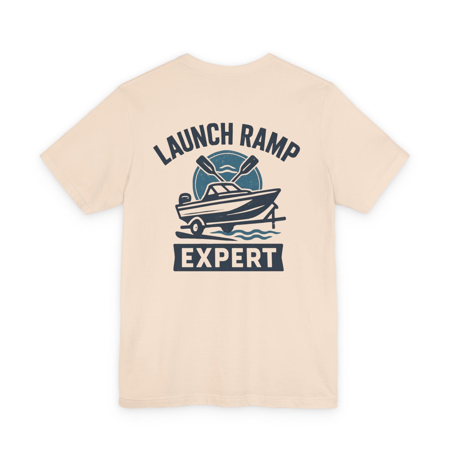 Expert Boat Graphic T-Shirt Front/Back Print