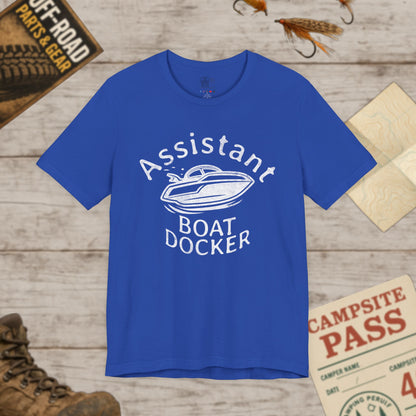 Assistant Boat Docker T‑Shirt Boating Crew Tee
