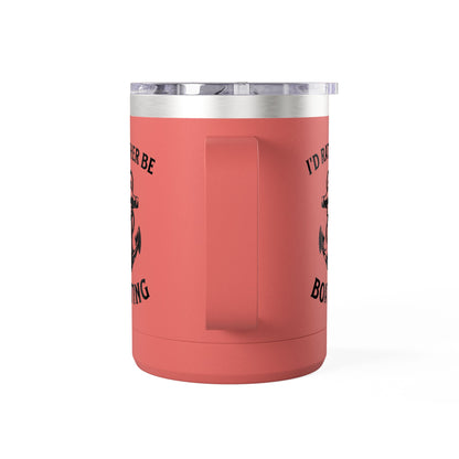 I'd Rather Be Boating 15oz Travel Mug Multiple Colors