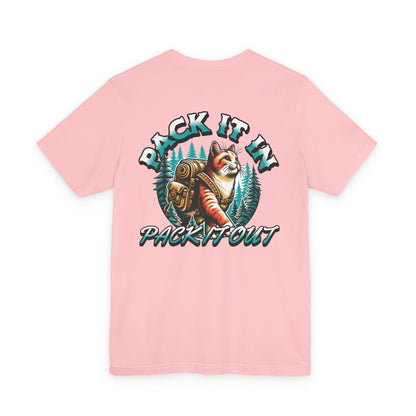 Cat Pack It In' Graphic T-Shirt