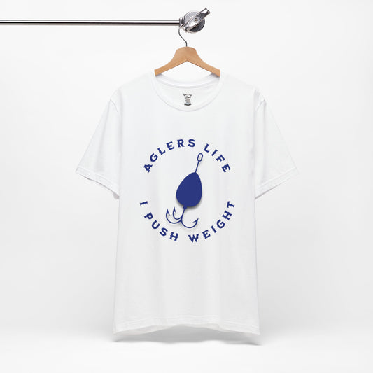 Unisex Tee - 'Agler's Life I Push Weight' Bella+Canvas 3001