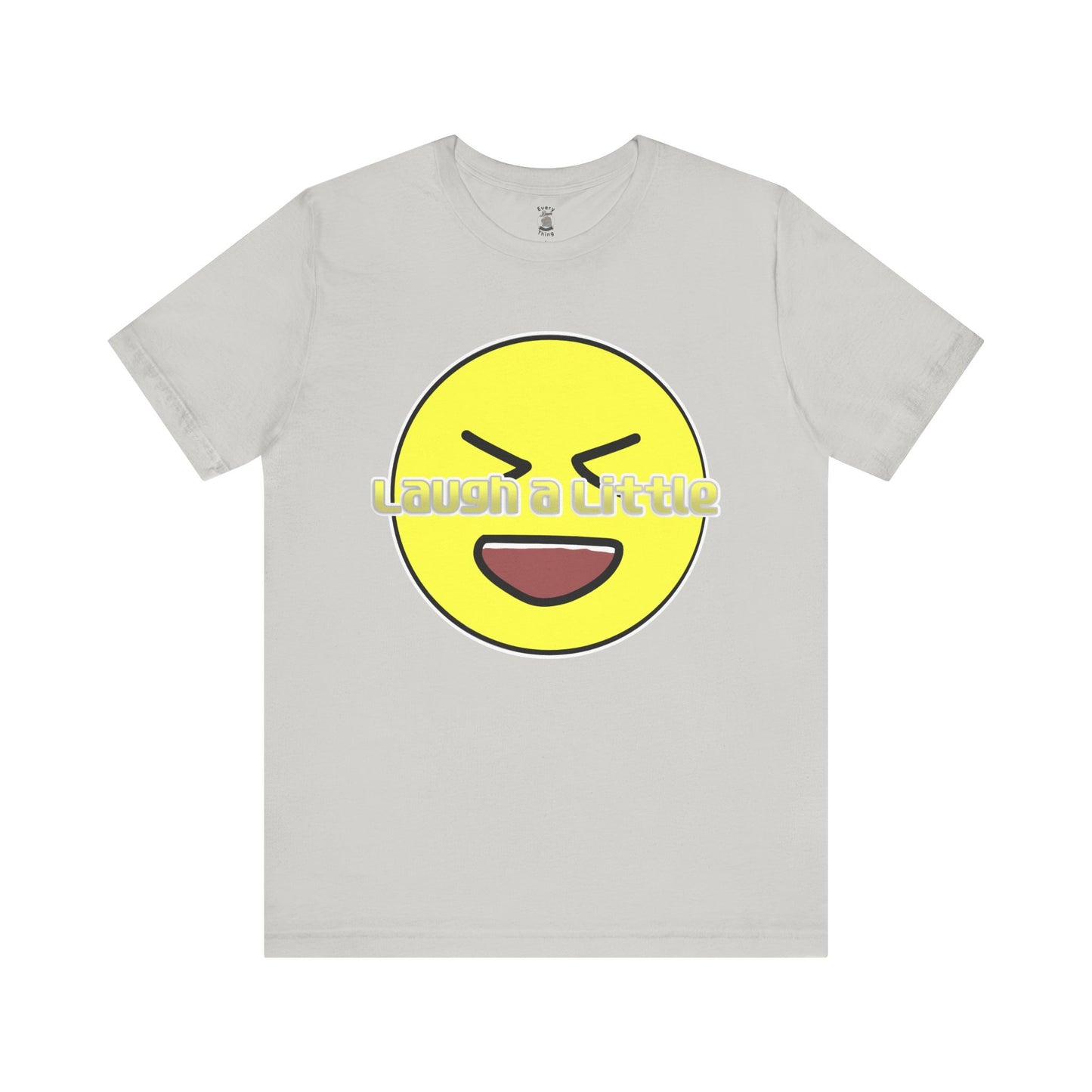 Laugh a Little Emoji Tee By Chace Bella Canvas