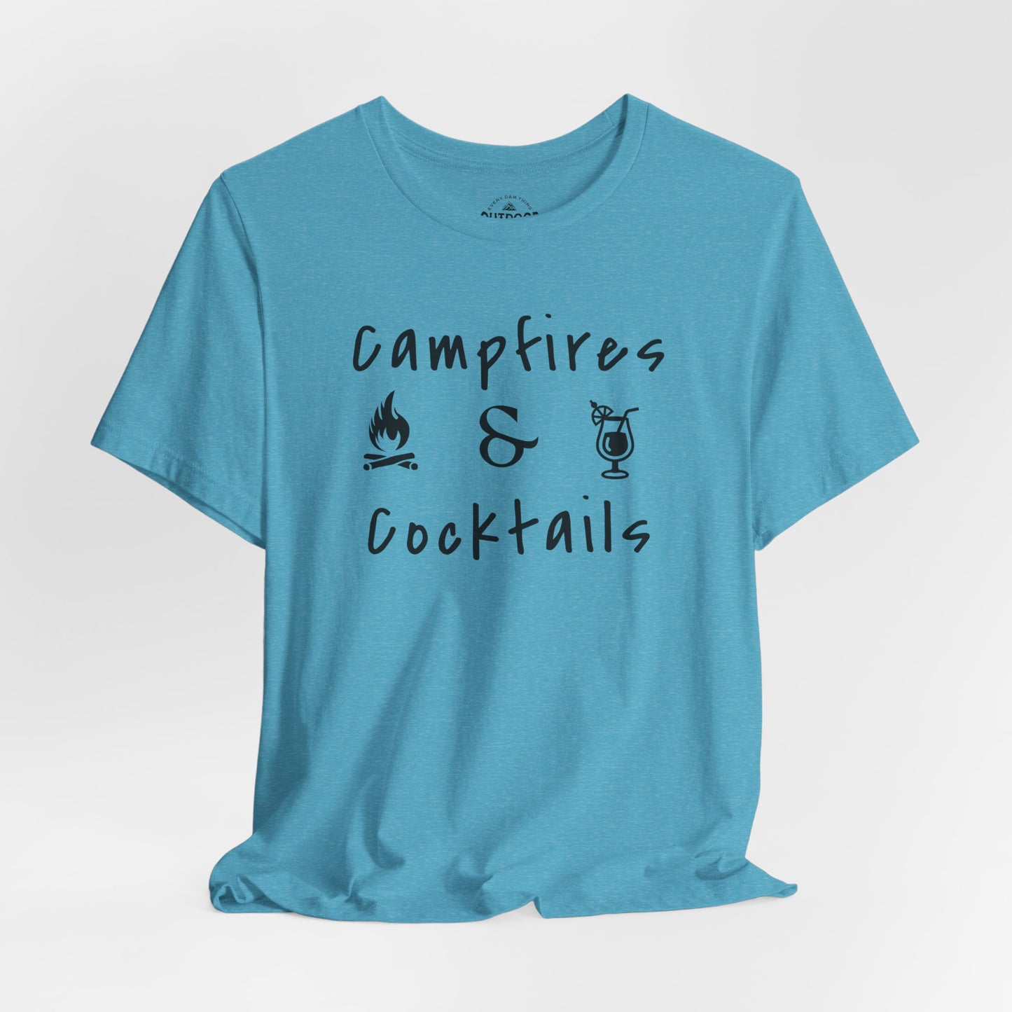 Campfires & Cocktails Graphic T-Shirt