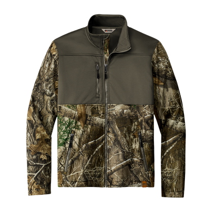 Realtree® Colorblock Soft Shell Jacket with Custom Embroidery EDT Logo