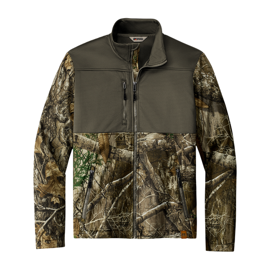 Realtree® Colorblock Soft Shell Jacket with Custom Embroidery EDT Logo