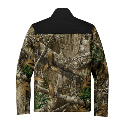 Realtree® Colorblock Soft Shell Jacket with Custom Embroidery EDT Logo