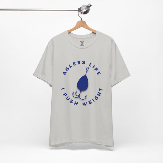Unisex Tee - 'Agler's Life I Push Weight' Bella+Canvas 3001