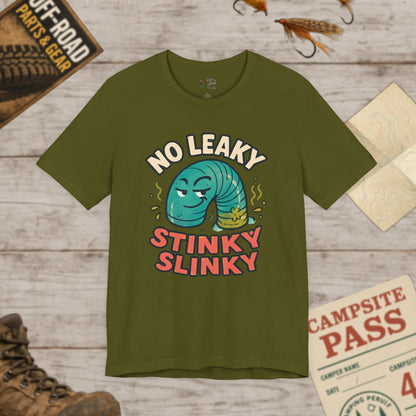 Stinky Slinky T-Shirt  Funny Retro Slinky Graphic Tee