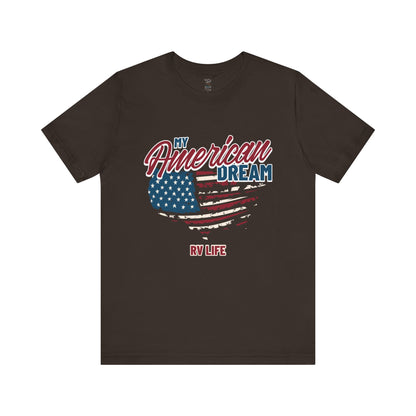 American Dream RV Life Tee Bella Canvas 3001