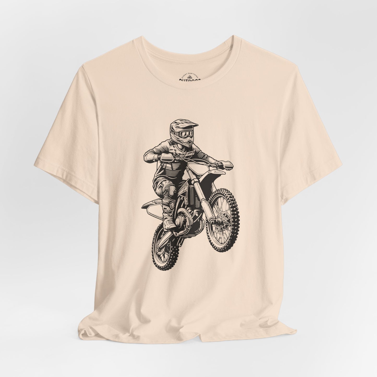 Motocross Dirt Bike Rider Graphic T-Shirt