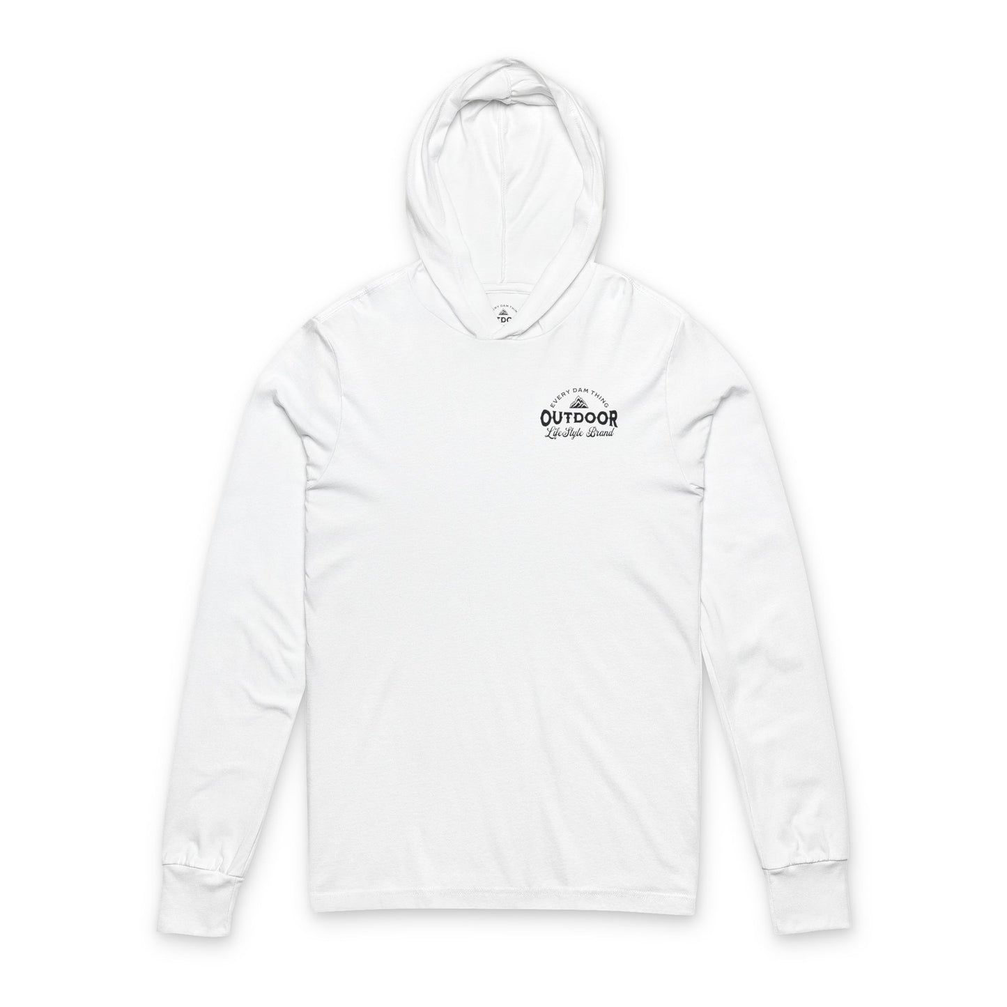 Cat Pack In Pack Out Front/Back Unisex Hoodie